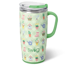 Load image into Gallery viewer, Swig Green Thumb Travel Mug 22oz