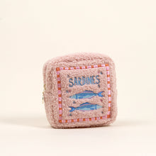 Load image into Gallery viewer, Teddy Pouch - Square Sardines