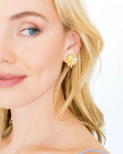 Load image into Gallery viewer, Susan Shaw Magnolia Stud Earring