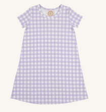 Load image into Gallery viewer, Beaufort Bonnet Polly Play Dress SS Lauderdale Lavender Gingham