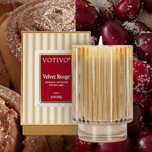 Load image into Gallery viewer, Votivo Velvet Rouge Holiday Candle