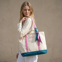 Load image into Gallery viewer, It's Mahj Time Canvas Bag