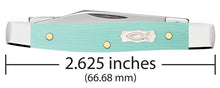 Load image into Gallery viewer, Case Smooth Seafoam Green G-10 Small Pen Knife