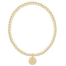 Load image into Gallery viewer, Enewton Collegiate Classic Gold 3mm Bracelet - Alabama Disc