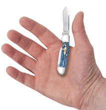 Load image into Gallery viewer, Case Blue Sycamore Wood Smooth Baby Butterbean