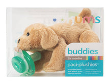 Load image into Gallery viewer, Nookums Paci-Plushies Buddies - Rufus Retriever