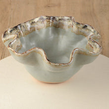 Load image into Gallery viewer, Etta B Pottery Round Fluted Bowl