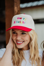 Load image into Gallery viewer, Merry & Bright (Multi) Two-Toned Vintage Hat