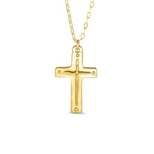 Load image into Gallery viewer, Necklace (Original Pendant) - Cross / Titus 3:4-5 : 22" - Medium