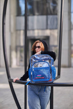 Load image into Gallery viewer, Clear Backpack XL Blue