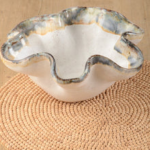 Load image into Gallery viewer, Etta B Pottery Round Fluted Bowl