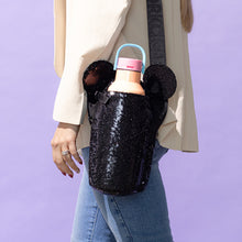 Load image into Gallery viewer, Corkcicle Sling Mickey Mouse Black Sequin