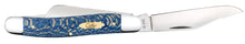 Load image into Gallery viewer, Case Blue Sycamore Wood Smooth Stockman Knife