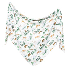 Load image into Gallery viewer, Copper Pearl Knit Swaddle Blanket