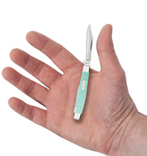 Load image into Gallery viewer, Case Smooth Seafoam Green G-10 Small Pen Knife