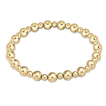 Load image into Gallery viewer, Enewton Classic Grateful Pattern Bead Bracelet Gold