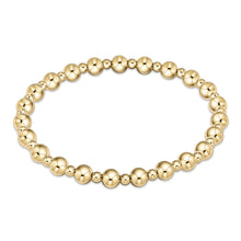 Load image into Gallery viewer, Enewton Classic Grateful Pattern Bead Bracelet Gold