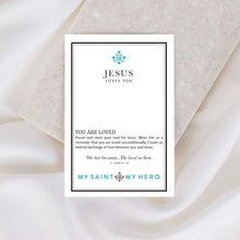 Load image into Gallery viewer, My Saint My Hero Jesus Loves You Blessing Bracelet
