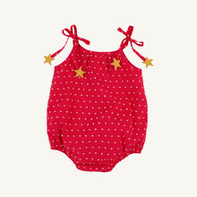 Load image into Gallery viewer, Beaufort Bonnet Junie B Bubble - Dallas Dot Richmond Red/Worth Ave White