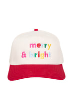 Load image into Gallery viewer, Merry & Bright (Multi) Two-Toned Vintage Hat
