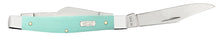 Load image into Gallery viewer, Case Seafoam Green G-10 Smooth Medium Stockman