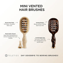 Load image into Gallery viewer, Teleties Mini Vented Hair Brush