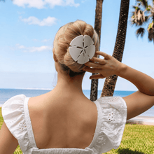 Load image into Gallery viewer, Teleties Sand Dollar Flat Clip