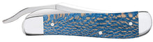 Load image into Gallery viewer, Case Blue Sycamore Wood Smooth RussLock