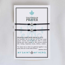 Load image into Gallery viewer, My Saint My Hero Together in Prayer Blessing Bracelet