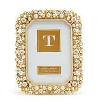 Load image into Gallery viewer, Pearl and Rhinestone Frame