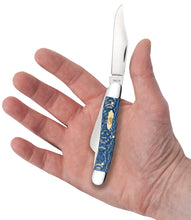 Load image into Gallery viewer, Case Blue Sycamore Wood Smooth Stockman Knife