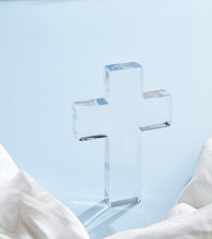Load image into Gallery viewer, Clear Resin Cross