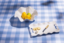 Load image into Gallery viewer, Ruffled Melamine Tray