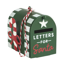 Load image into Gallery viewer, Letters to Santa Mailbox Ornament