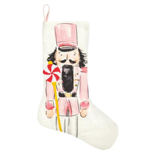 Load image into Gallery viewer, Nutcracker Embroidered Stocking