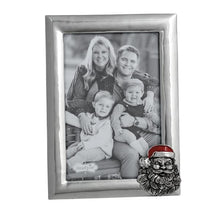 Load image into Gallery viewer, Metal Santa 4x6 Frame