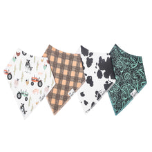 Load image into Gallery viewer, Copper Pearl Bandana Bibs