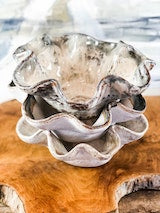 Load image into Gallery viewer, Etta B Pottery Round Fluted Bowl