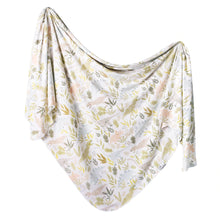 Load image into Gallery viewer, Copper Pearl Knit Swaddle Blanket