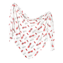 Load image into Gallery viewer, Copper Pearl Knit Swaddle Blanket