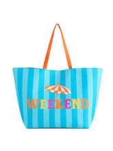 Load image into Gallery viewer, Weekend Carryall Tote Turquoise
