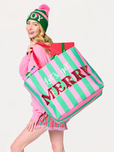 Load image into Gallery viewer, Let's Get Merry Gifting Tote
