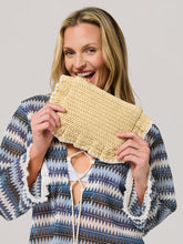 Load image into Gallery viewer, Arabella Zip Pouch Natural
