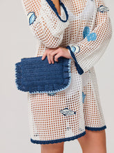 Load image into Gallery viewer, Arabella Zip Pouch Navy
