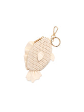 Load image into Gallery viewer, Ivory Fish Zip Pouch Charm
