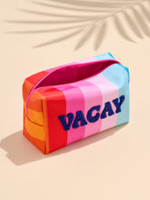 Load image into Gallery viewer, Vacay Large Zip Pouch Multi
