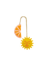 Load image into Gallery viewer, Orange/Sun Bag Charm

