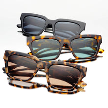 Load image into Gallery viewer, Freyrs Hayden Acetate Unisex Rectangular Sunglasses: Milky Tortoise
