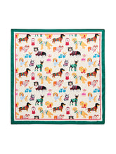 Load image into Gallery viewer, Doggies Square Scarf

