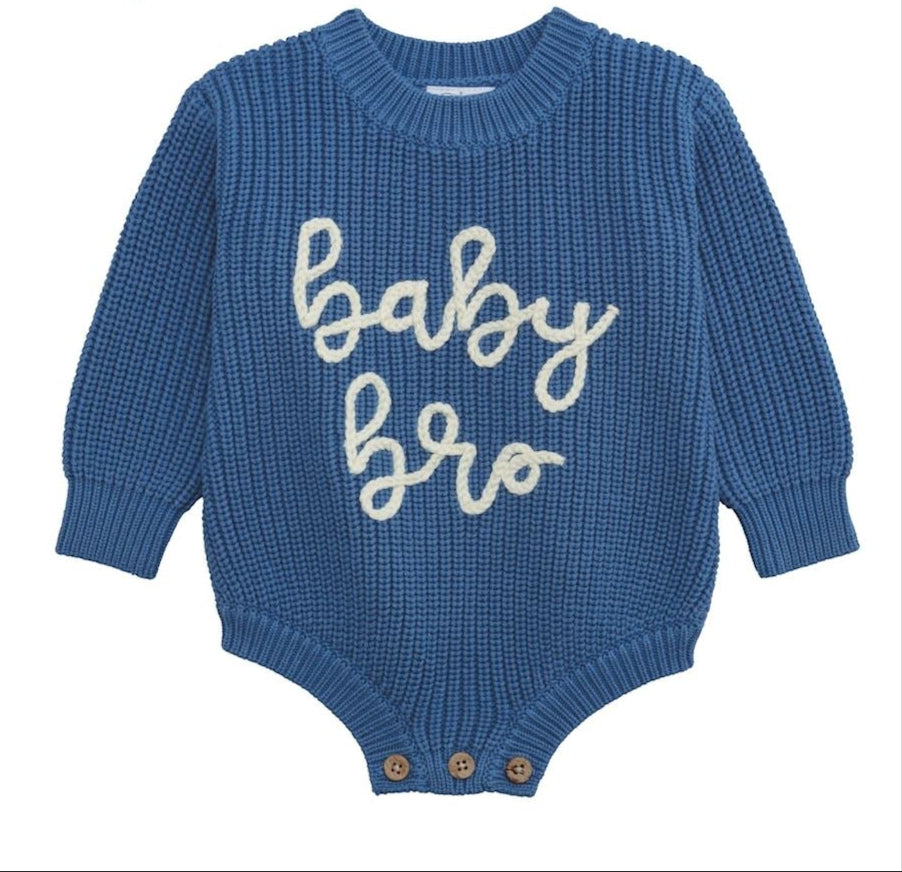 Blue Baby Bro Sweater Bubble